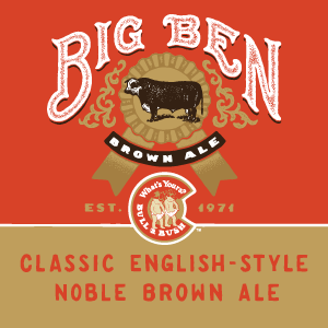 SubBrand Logo for Big Ben Brown Ale - Classic English-Style Noble Brown Ale, by Bull & Bush Brewery, Glendale, CO
