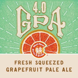 SubBrand Logo for 4.0 GPA - Fresh Squeezed Grapefruit Pale Ale, by Bull & Bush Brewery, Glendale, CO
