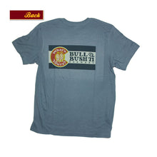 Load image into Gallery viewer, Product Image - Bull &amp; Bush Brewery Short Sleeve T-Shirt with Colorado flag theme branding screen-printed front and back
