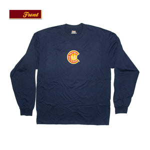 Product Image - Bull & Bush Brewery Long Sleeve T-Shirt with "C" logo on front and back