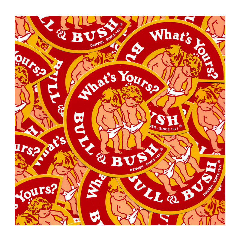  Busch Beer Slogan Logo Sticker : Everything Else