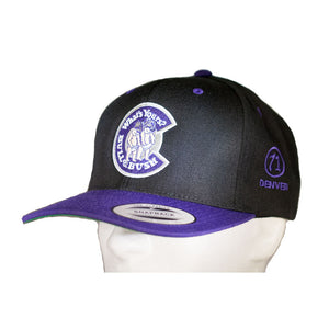 Product Image - Hat - Bull & Bush Brewery "C" logo on front, "What's Yours?" on back, "71 Denver" on side.